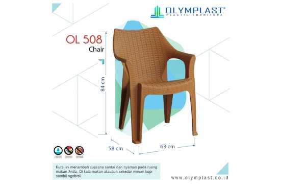 Kursi Plastik OL 508