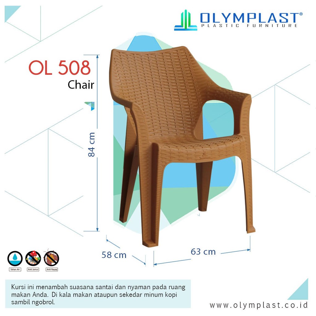 Kursi Plastik OL 508