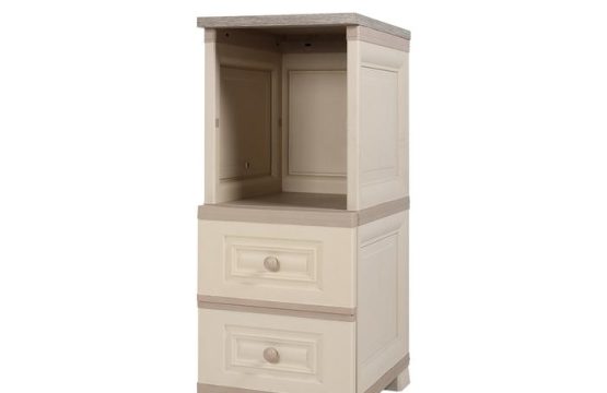 Laci Penyimpanan serba guna-OTC DRAWER 1R2L (cream)