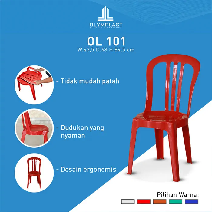 OL 101 A (orange, putih)