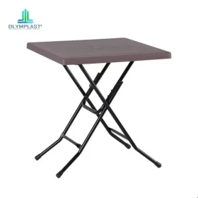 Meja Persegi /Kafe/Restoran/Meja Lipat-ODT square polos (kuning, merah, cream)