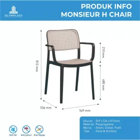 Kursi Plastik Monsieur H