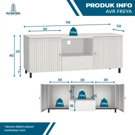Rak Tv/Meja TV -  Avr Freya