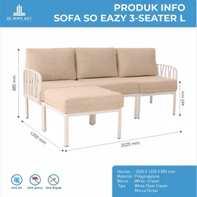 SoEazy ( 3 Seater L ) Mocca