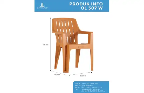Kursi Olymplast OL507 W
