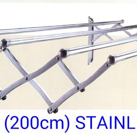 Jemuran Baju Dinding Lipat Stainless -819 KMN