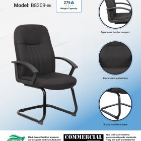 Kursi kantor _ B-8309-BK