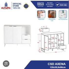 Lemari Laci Serbaguna _ CD AXENA