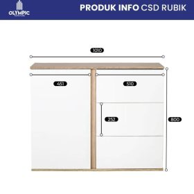 Lemari Laci Penyimpanan _ CSD RUBIK