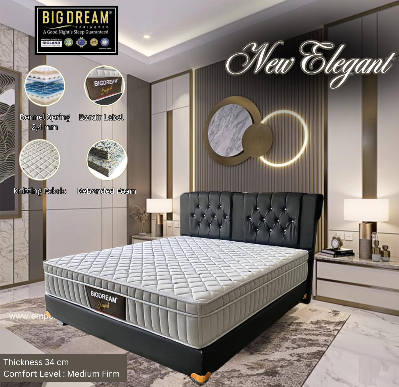 Kasur-BIGDREAM NEW ELEGANT