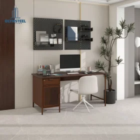 Meja Kantor Plat Besi - OMT Kinsey 160