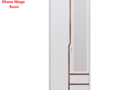 Lemari Pakaian - (Urban Modern) Rustic LP 2P - White