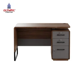 Meja Kerja - (Urban Modern) Brown MT 120 - Grey