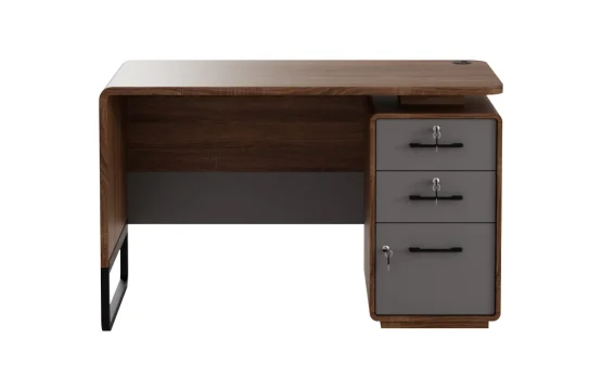 Meja Kerja - (Urban Modern) Brown MT 120 - Grey