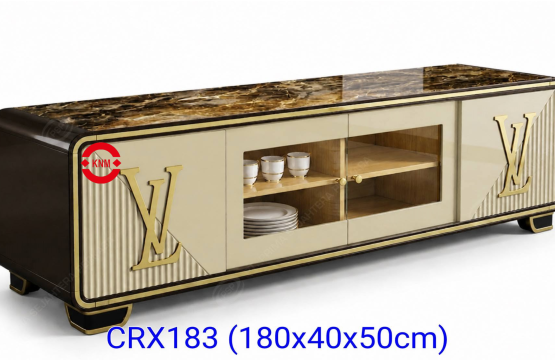 Rak TV/ Meja TV Bergaya Klasik Mewah Modren - CRX183