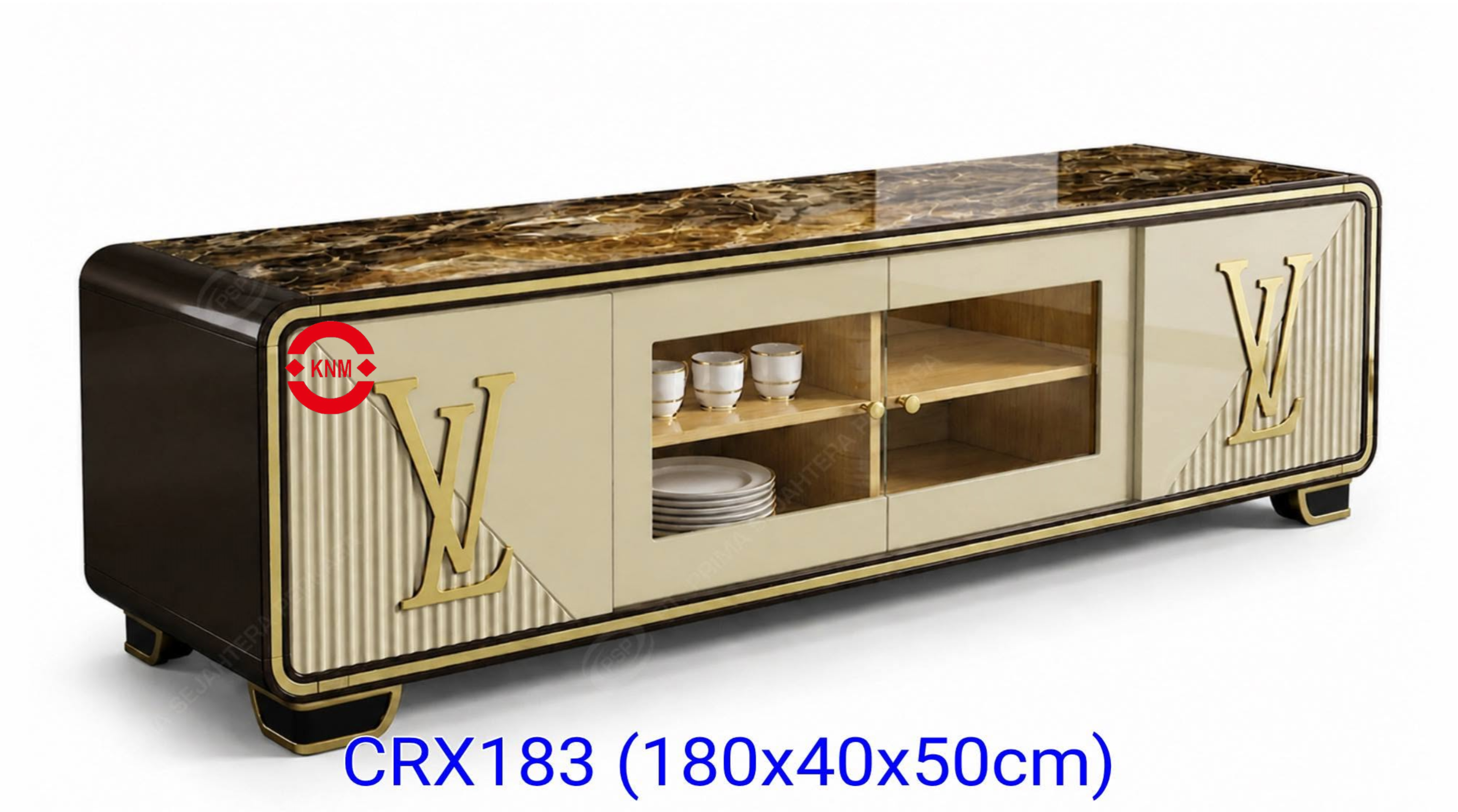 Rak TV/ Meja TV Bergaya Klasik Mewah Modren - CRX183