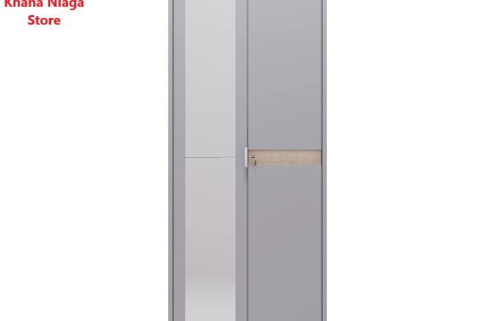 Lemari Pakain - (Urban Clean) Pinewood LP 2P - White