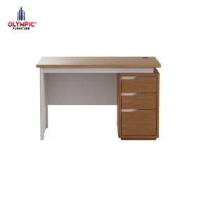 Meja Kerja - (Urban Modern) Natural MT 120 - White