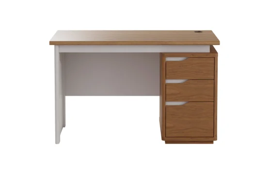Meja Kerja - (Urban Modern) Natural MT 120 - White