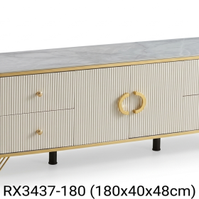 Rak TV/ Meja TV Bergaya Klasik Mewah Modren - RX3437-180