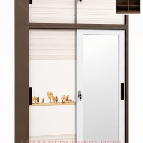 Lemari Pakain Besi Sliding - SG239