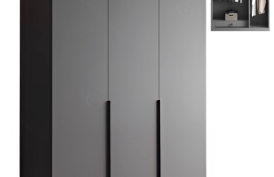 Lemari Pakain Besi Sliding - T193-12