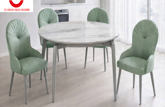 Meja makan Marmer - 823/4k