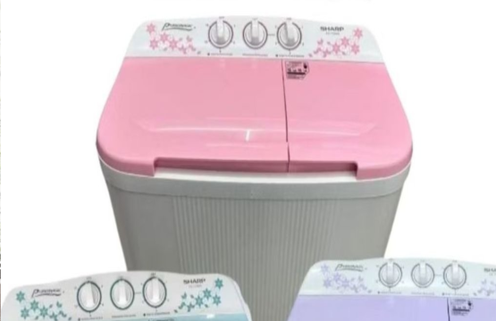 Mesin cuci SHARP 2 Tabung 7 Kg - ES-T70MW