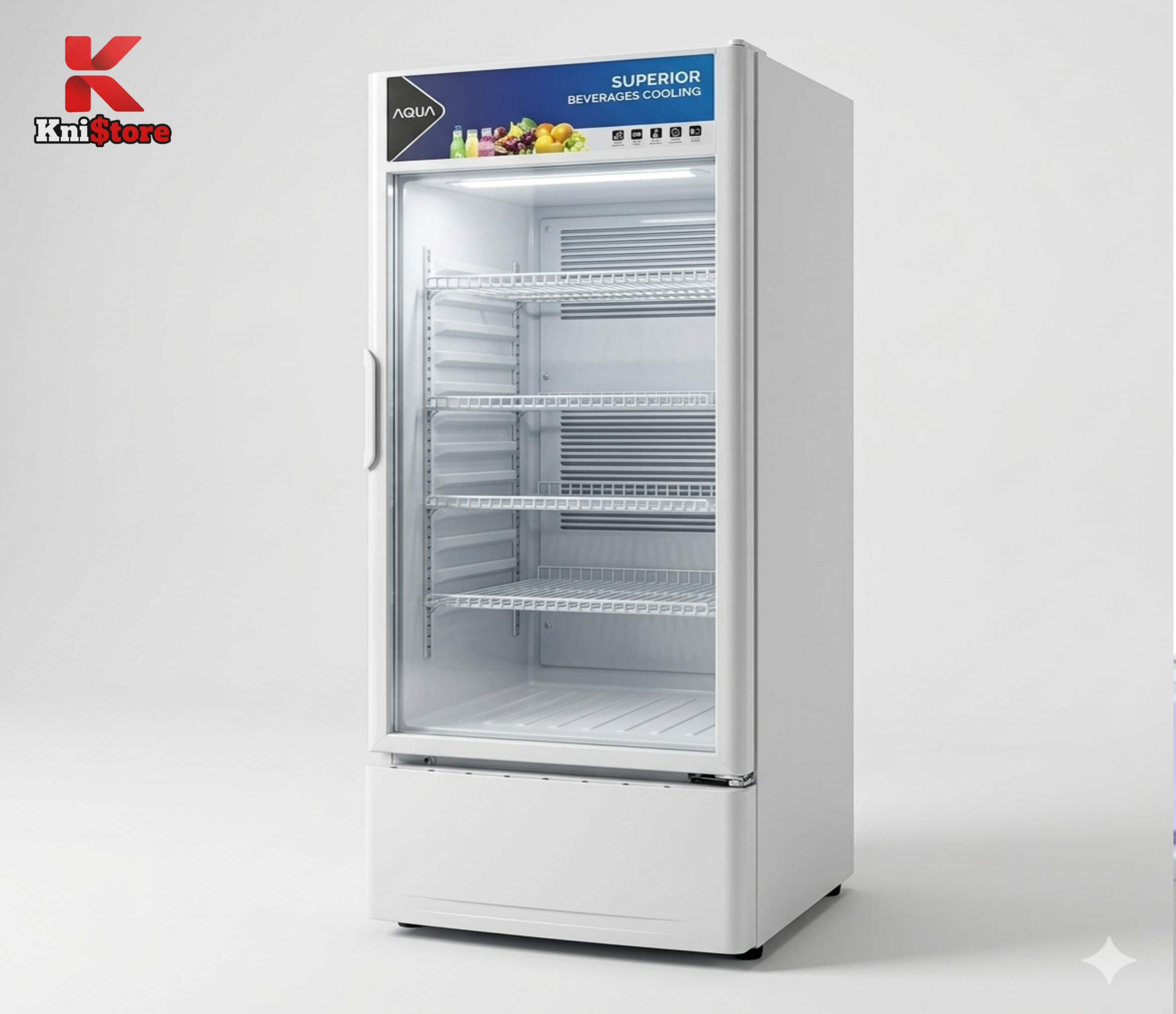Kulkas showcase AQUA - 200NF