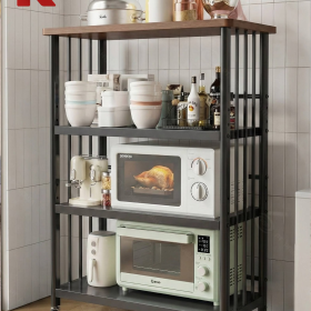 Rak Dapur Stainless Steel Multifungsi 4 Susun - H4031-80