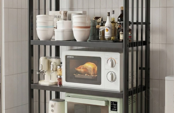Rak Dapur Stainless Steel Multifungsi 4 Susun - H4031-80