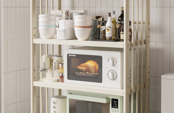 Rak Dapur Stainless Steel Multifungsi 4 Susun – P4031-80