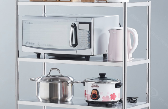 Rak Dapur Stainless Steel Multifungsi 4 Susun - D458