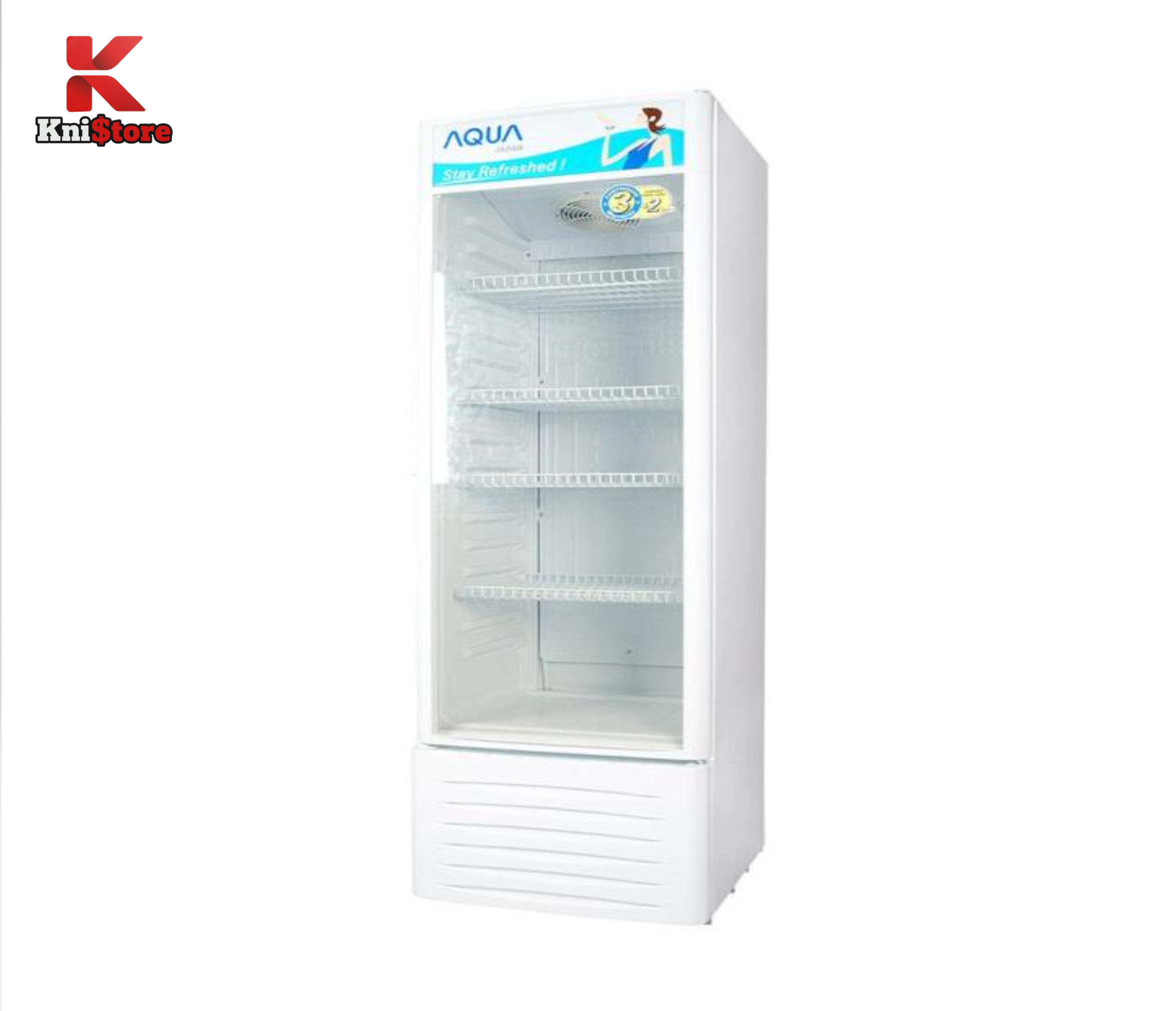 Kulkas Minuman AQUA - AQB-250